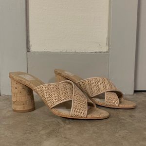 Size 7 Dolce Vita Cork Heeled Sandals